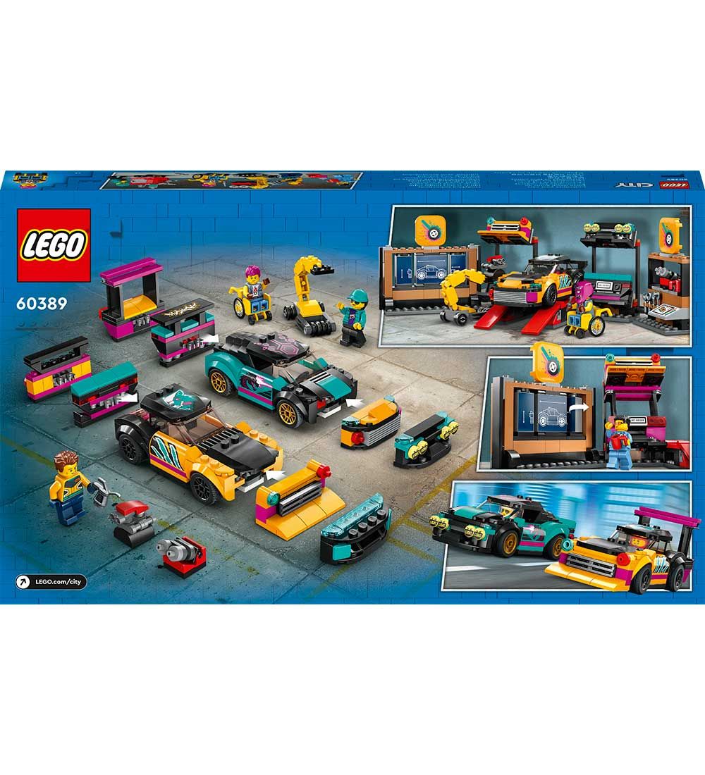 LEGO® City - Le garage de customisation 60389 - 507 Parties