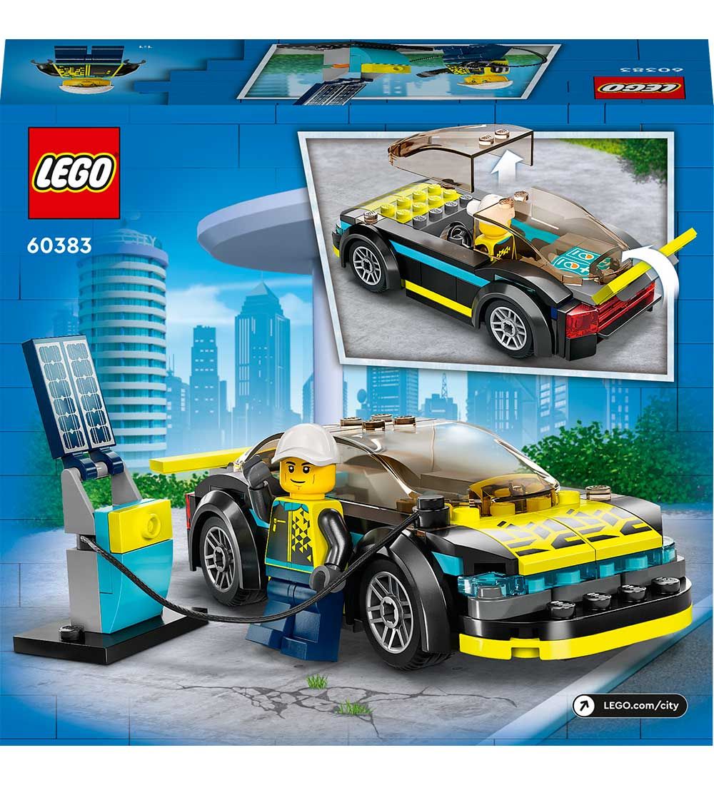 LEGO City - La voiture de sport lectrique 60383 - 95 Parties