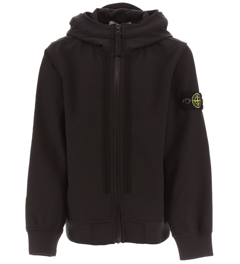 Stone Island Softshell Jacket - Black