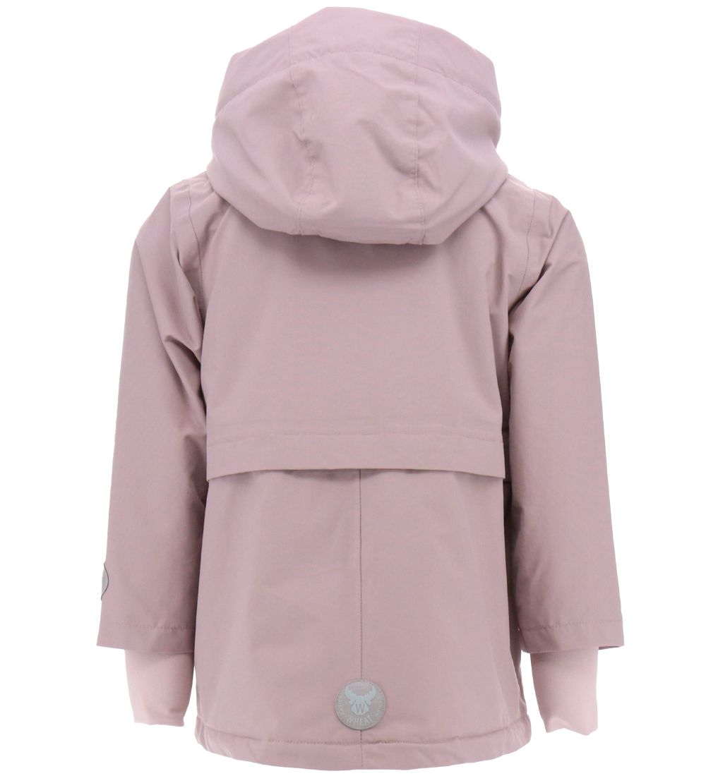 Wheat Lightweight Jacket w. Fleece - Gry - Purple Dove