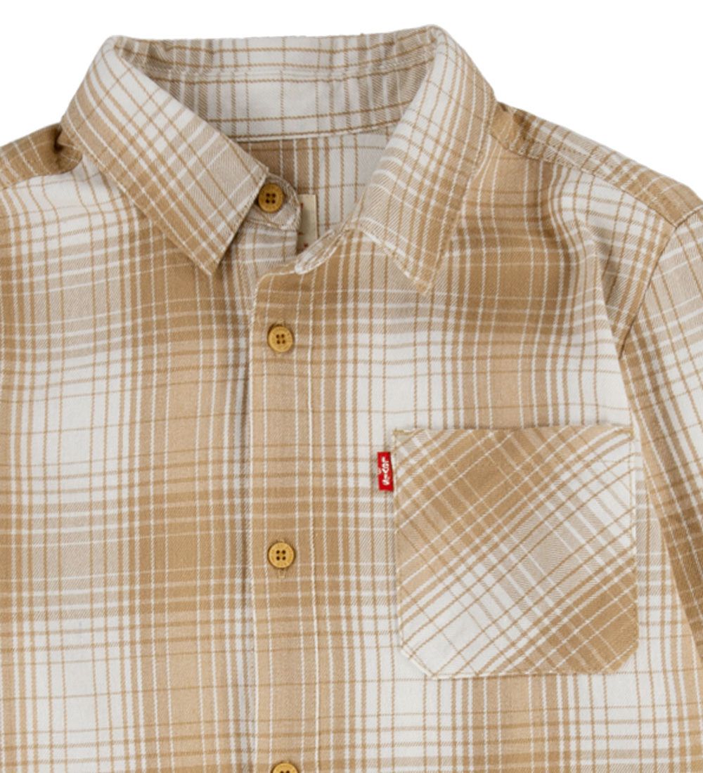 Levis Kids Hemd - Eiskaffee m. Karos