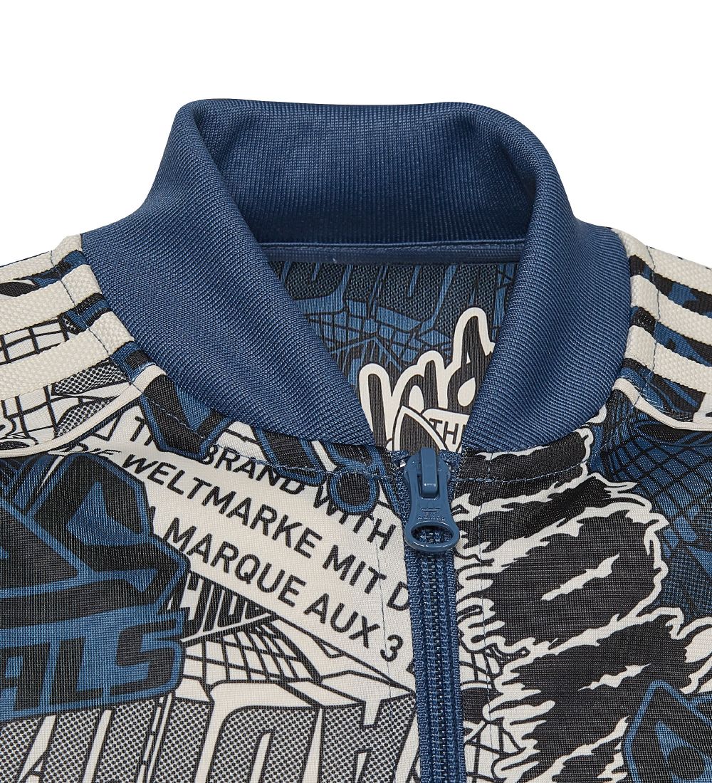 adidas Originals Cardigan - SST Top - Blue/White