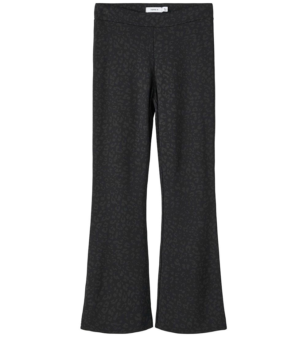 Name It Trousers - Noos - NkfTrikkaleo Bootcut - Black