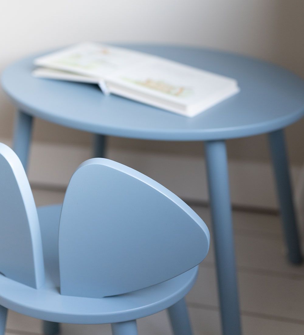 Nofred Furniture Set - Table/Chair - Mouse Set - Light Blue
