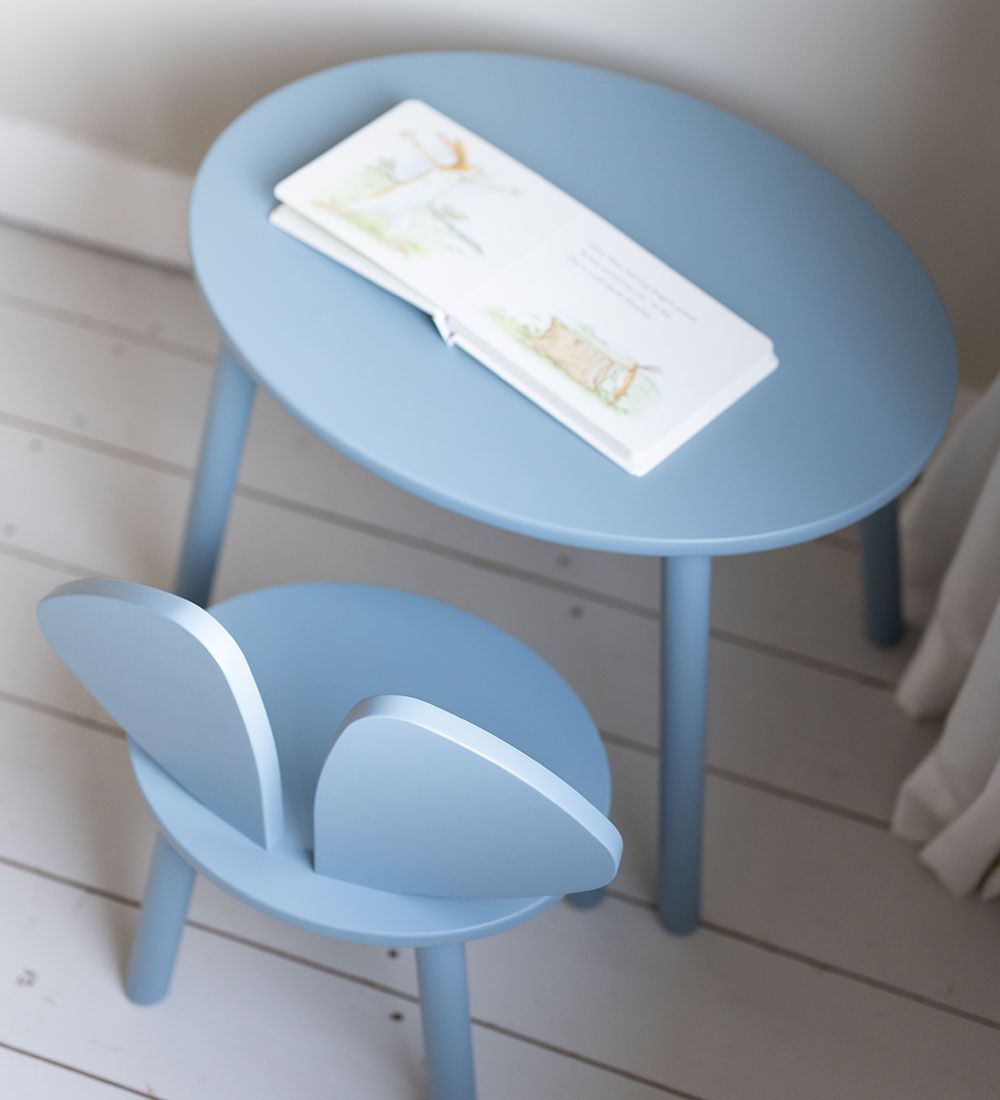 Nofred Furniture Set - Table/Chair - Mouse Set - Light Blue