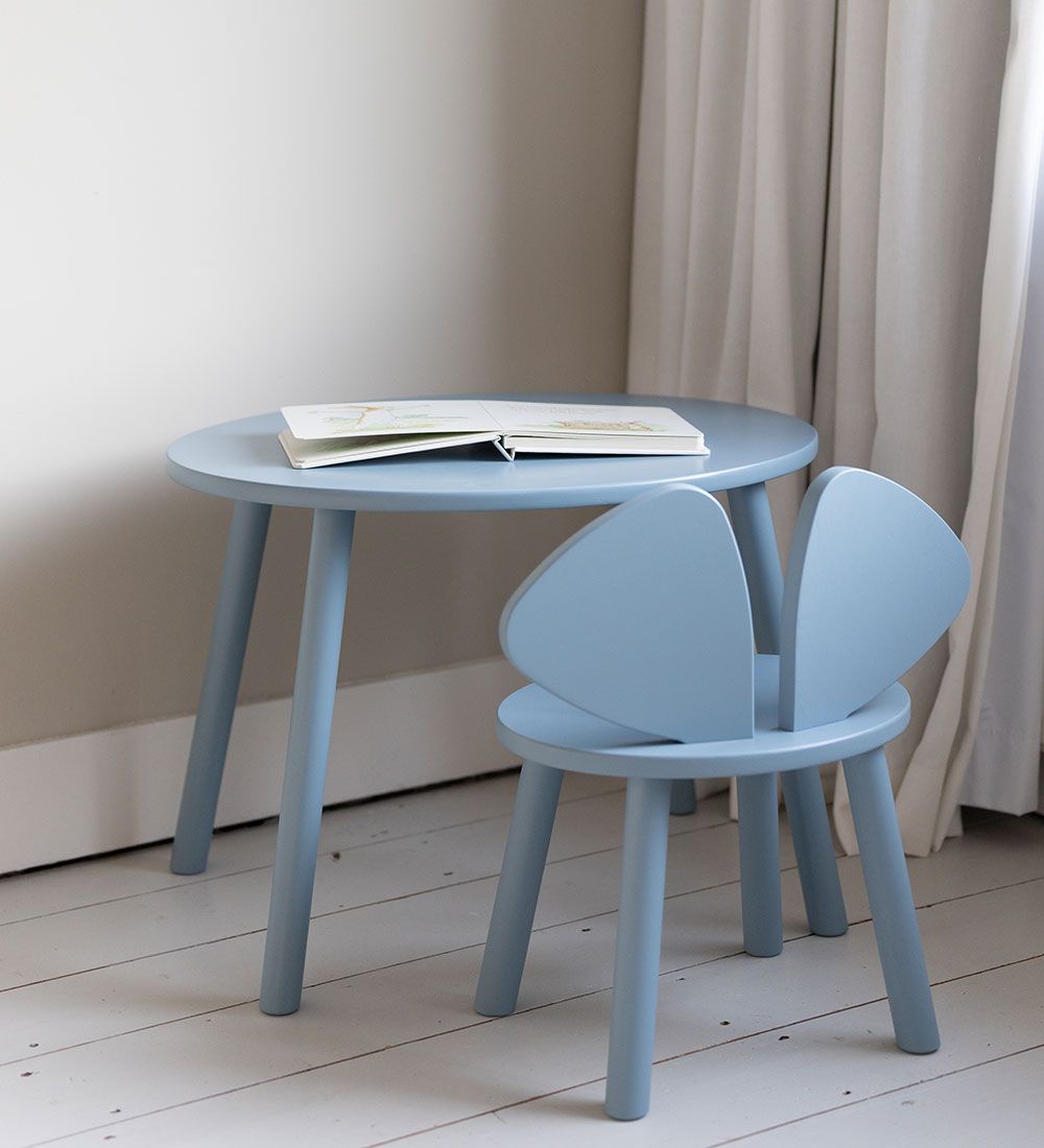Nofred Furniture Set - Table/Chair - Mouse Set - Light Blue