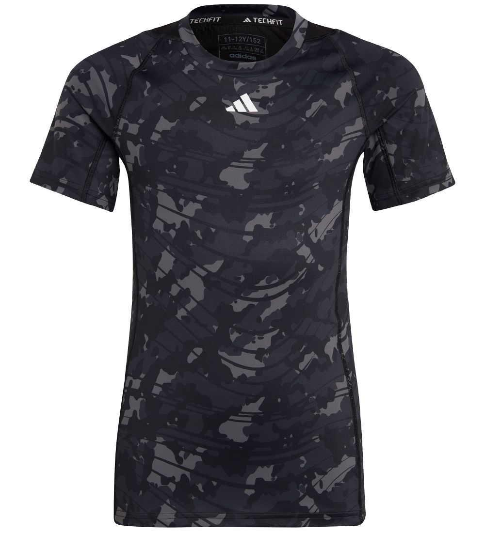 adidas Performance T-shirt - B TF Tee - Black/Grey