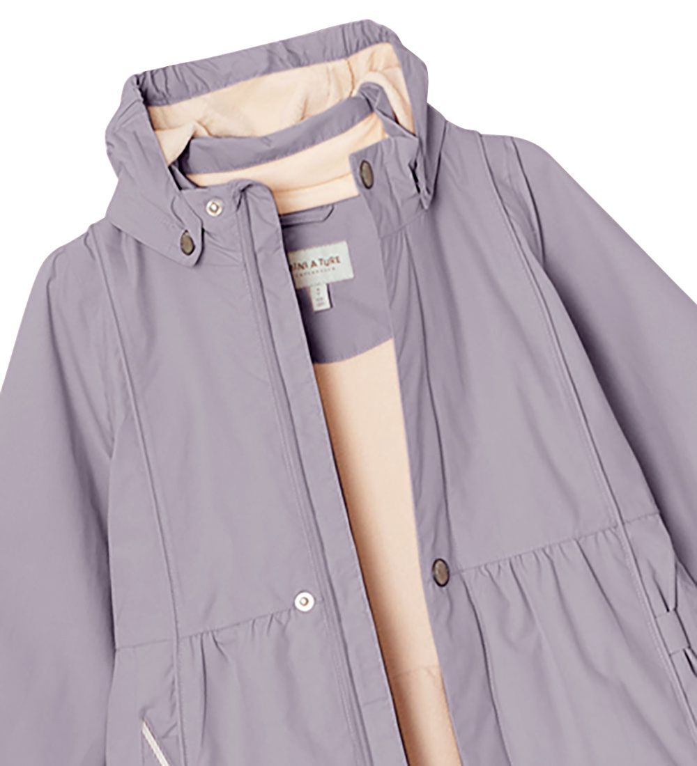 Mini A Ture Lightweight Jacket - Catia Fleece - Minimal Lilac