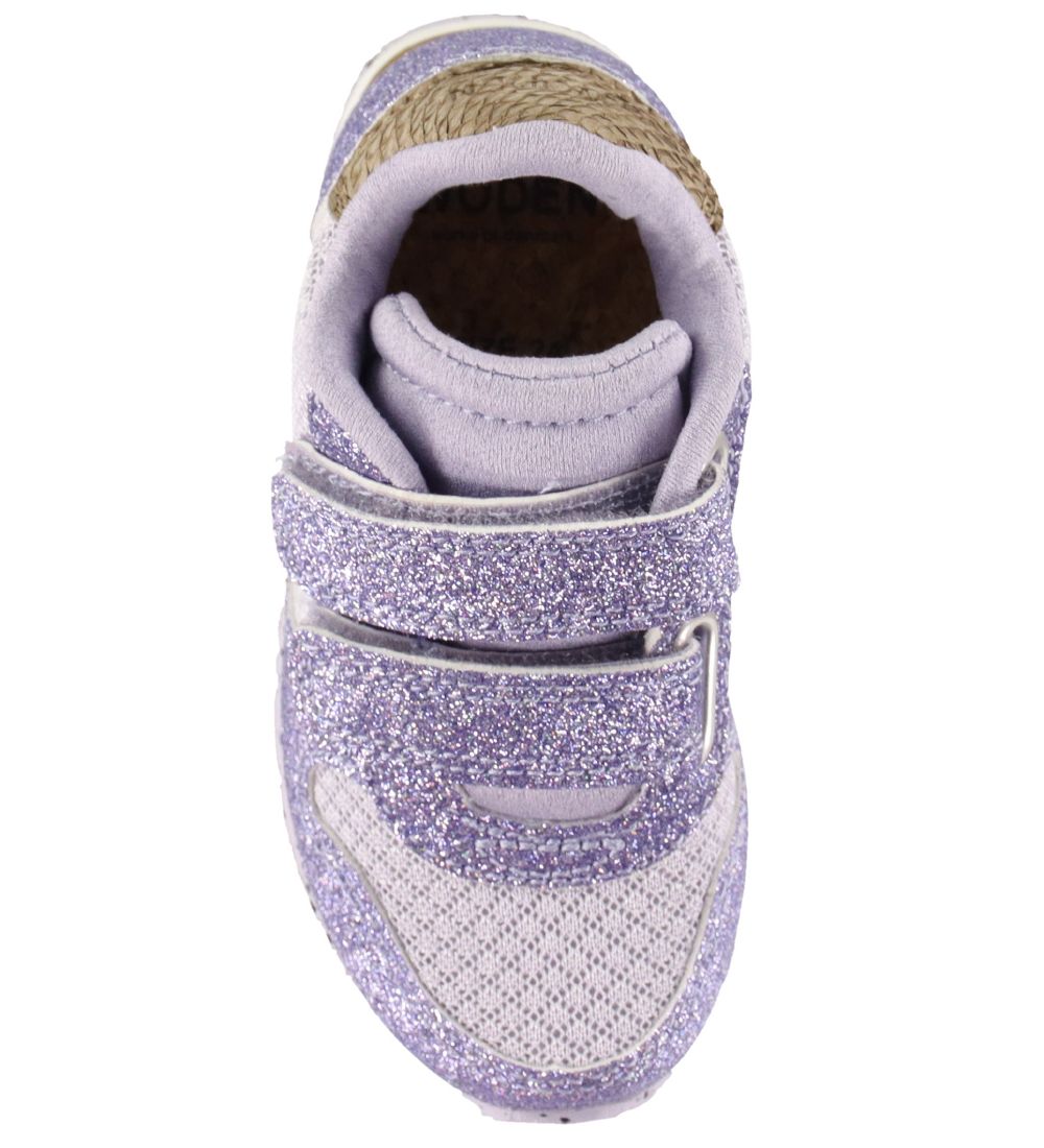 Woden Sneakers - Ydun Glitter II Kids - Gerookt Lavender