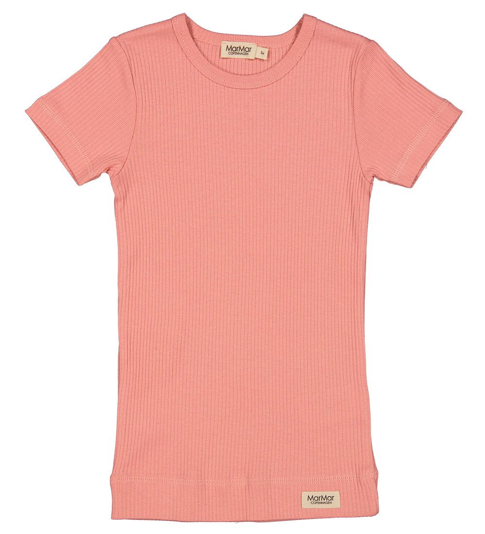 MarMar T-shirt - Modal - Rib - Pink Delight