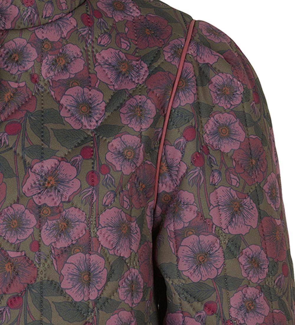 byLindgren Thermo Jacket - Little Sigrid - Eucalyptus Rosehip Fl