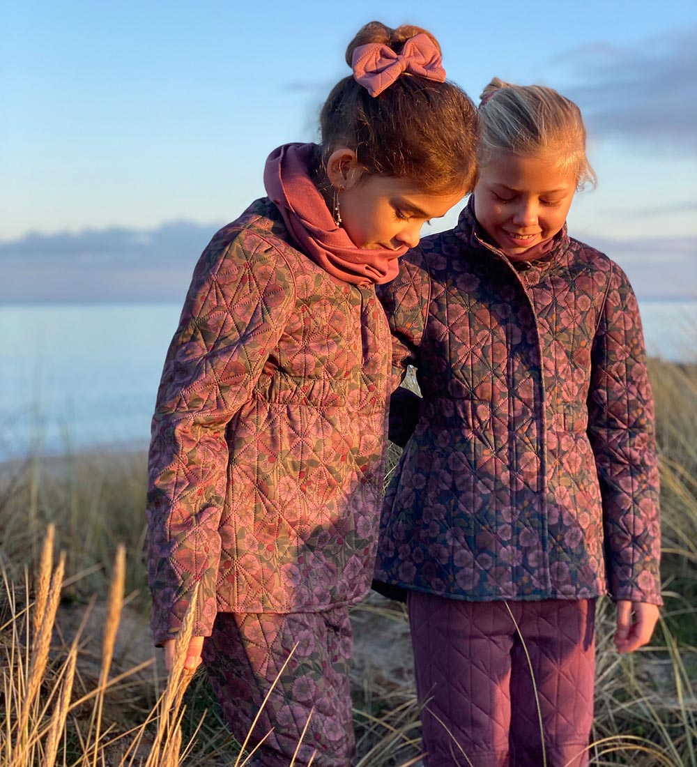 byLindgren Thermo Jacket - Little Sigrid - Eucalyptus Rosehip Fl