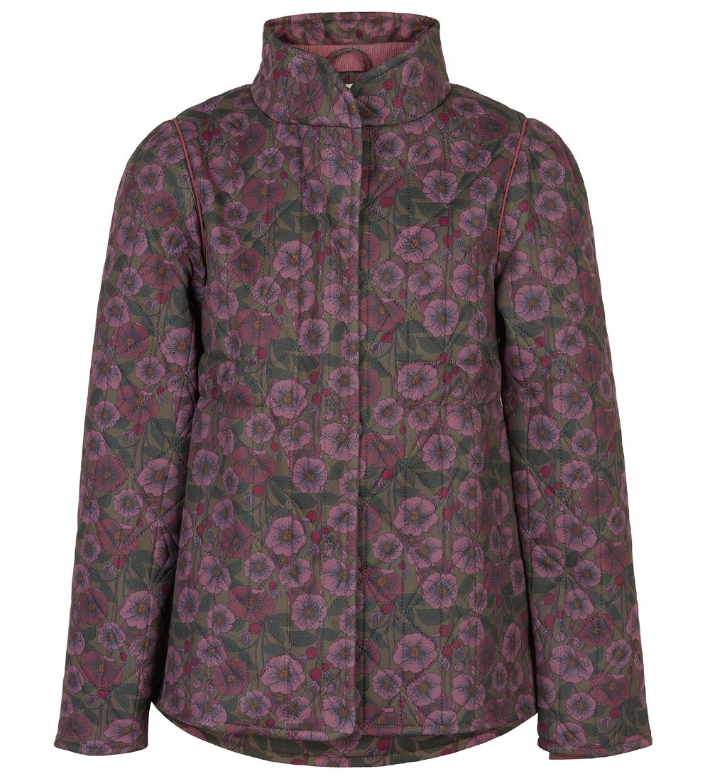 byLindgren Thermo Jacket - Little Sigrid - Eucalyptus Rosehip Fl