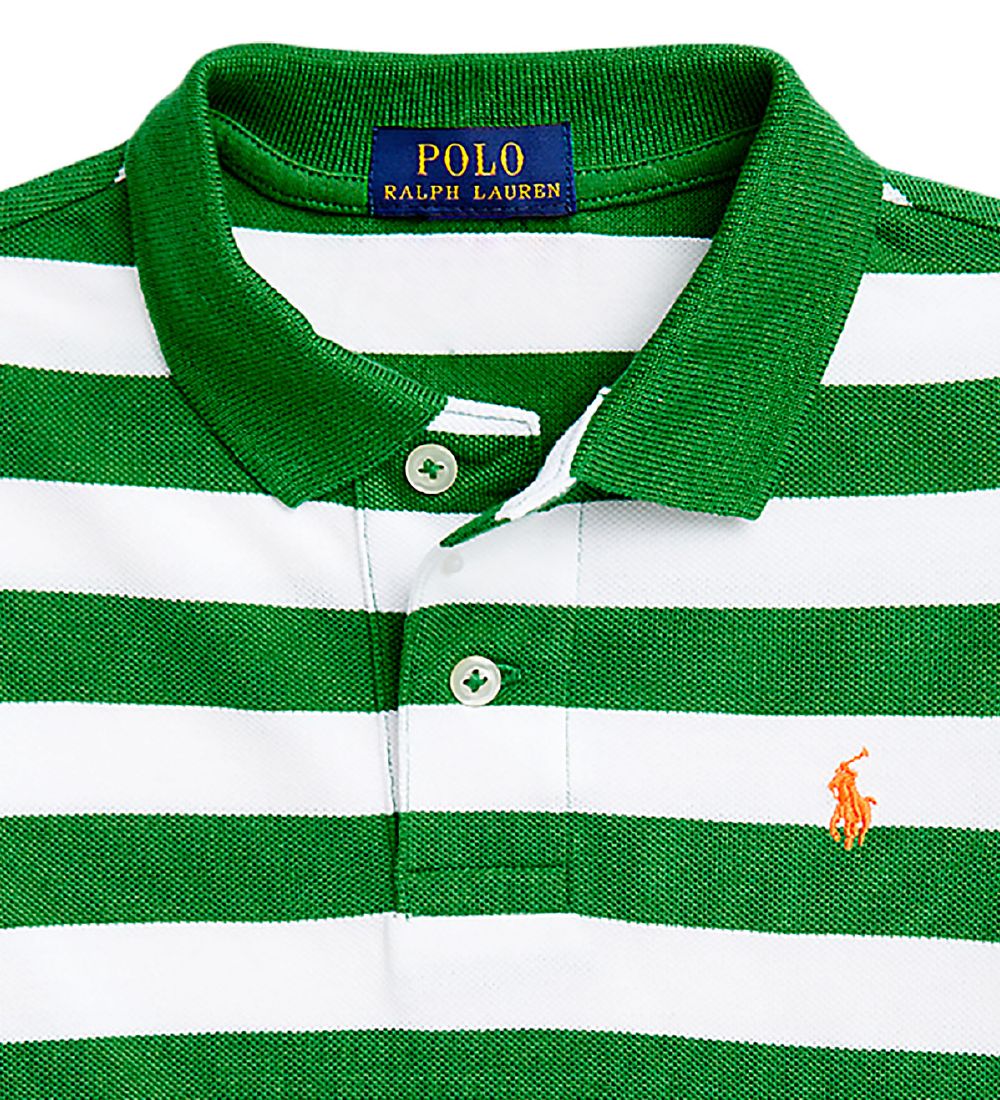 Polo Ralph Lauren Polo - Classic I - Green/White Striped