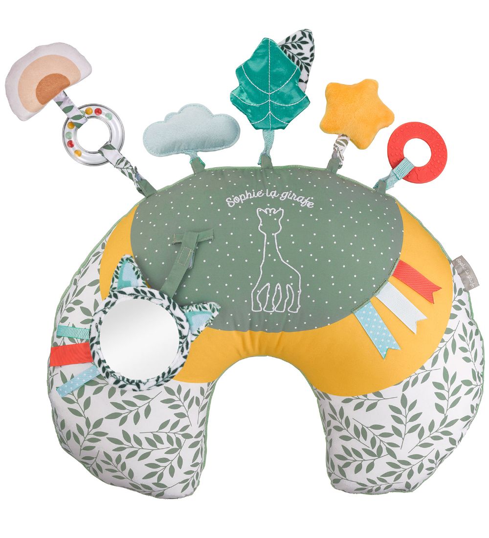 Sophie la Girafe Activity Toy - Cushion - Green