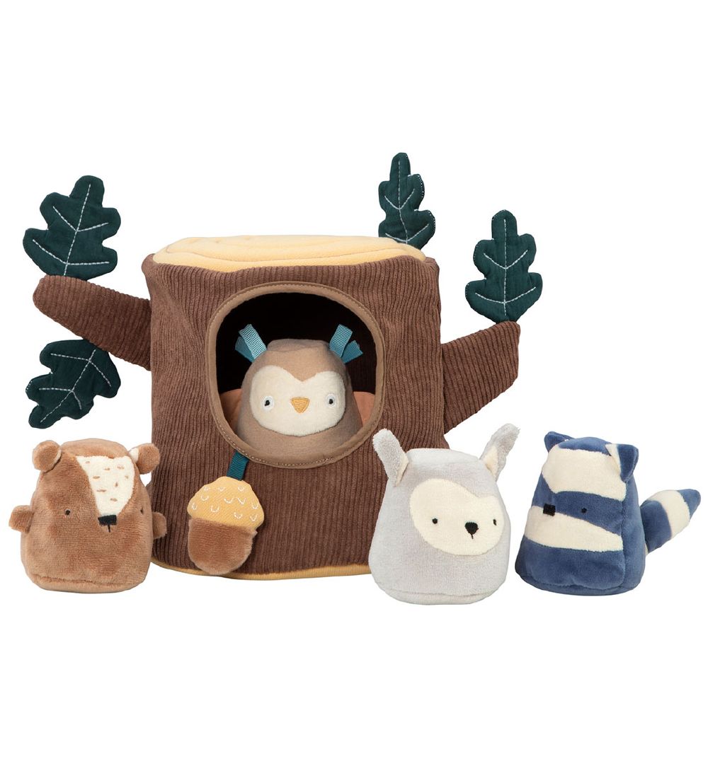 Sebra Activity Toy - Hidden Game - Tree Stump