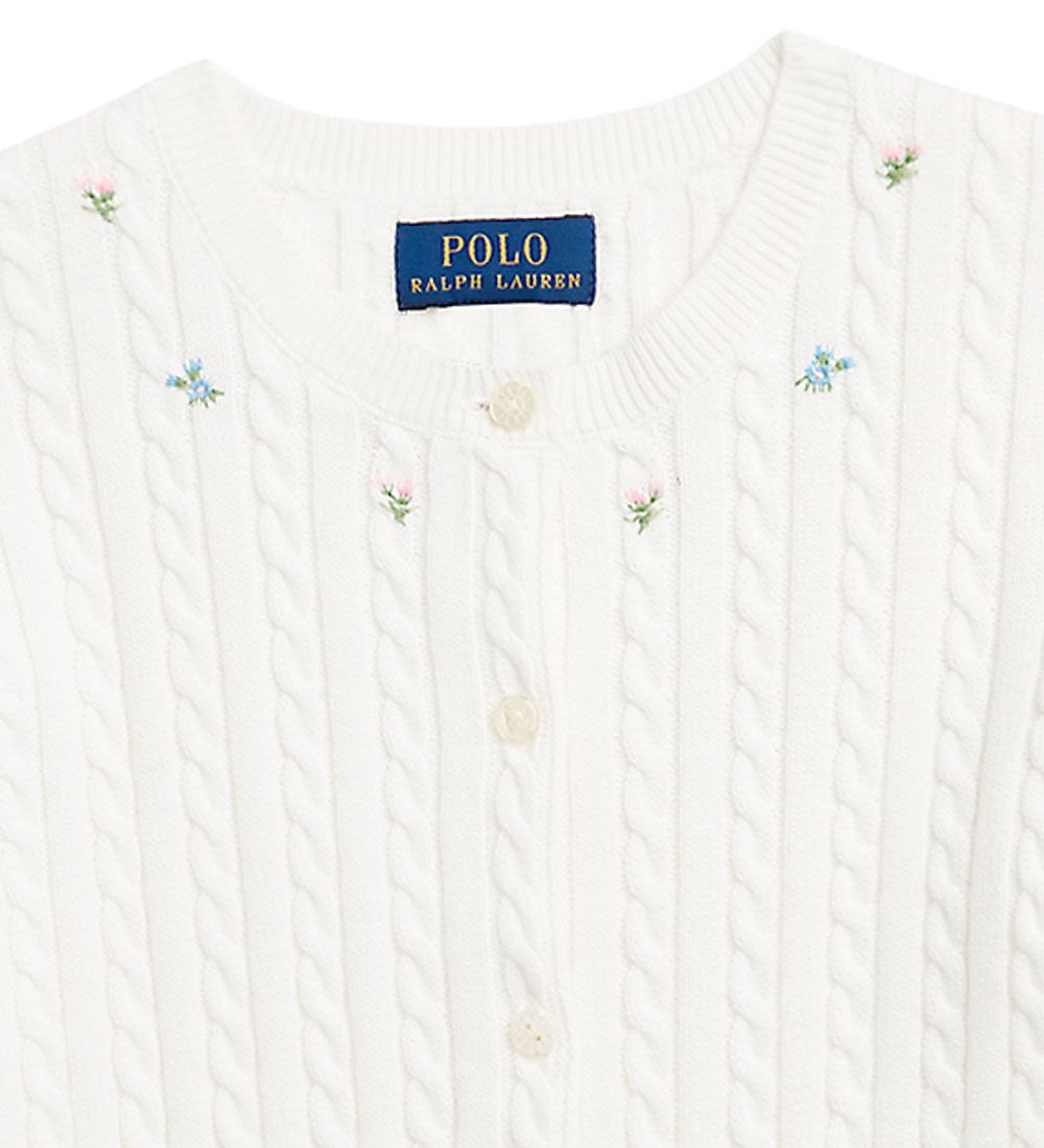 Polo Ralph Lauren Cardigan - Knitted - Classic I - White