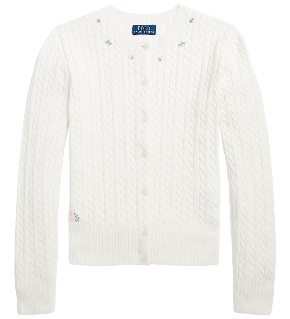 Polo Ralph Lauren Cardigan - Knitted - Classic I - White