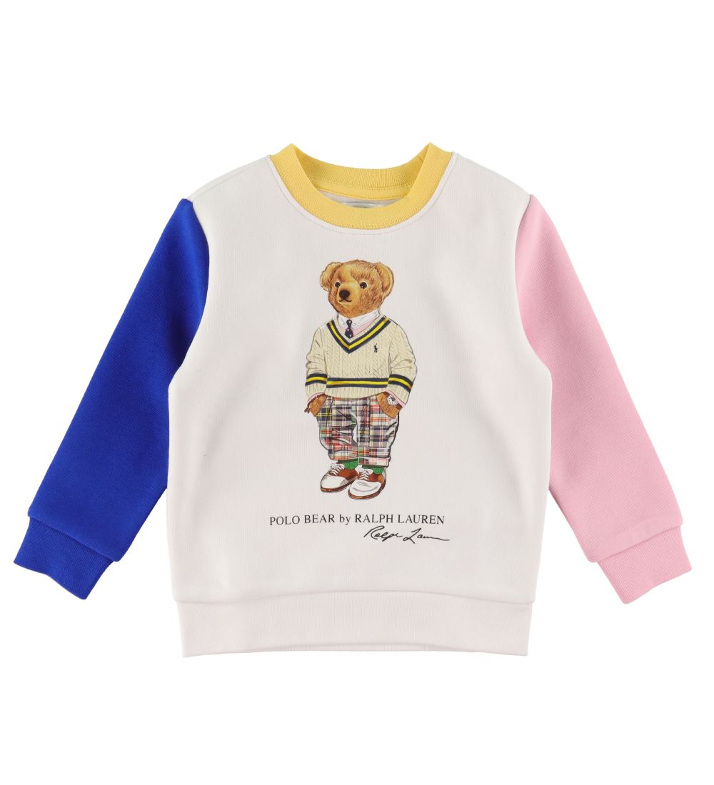 Polo Ralph Lauren Peysa/Íþrótta stuttbuxur - Úr Hill - Hvítt/blá