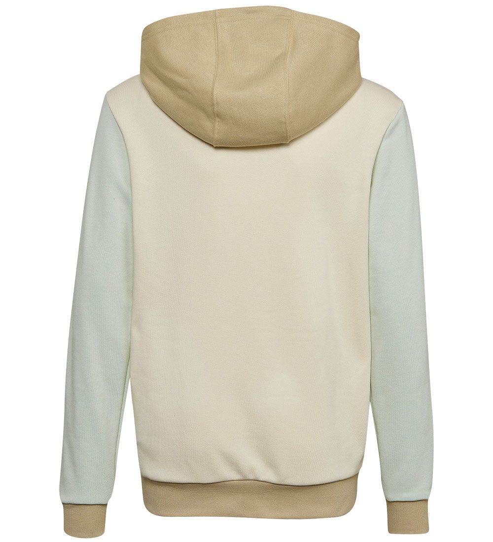 adidas Originals Hoodie - Hoodie - Mint/Beige/Pink