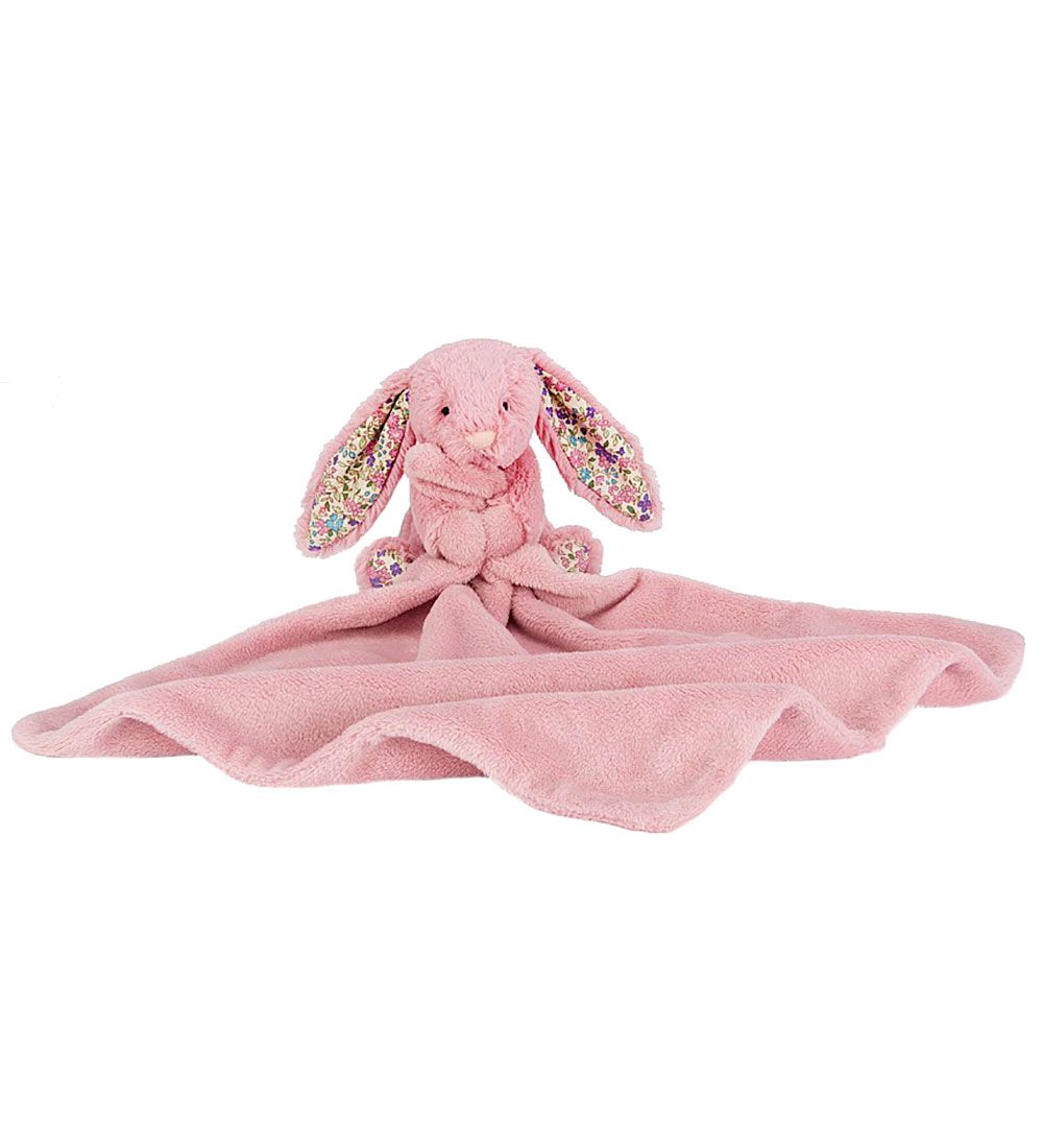 Jellycat Comfort Blanket - 34x34 cm - Rabbit - Blossom Tulip