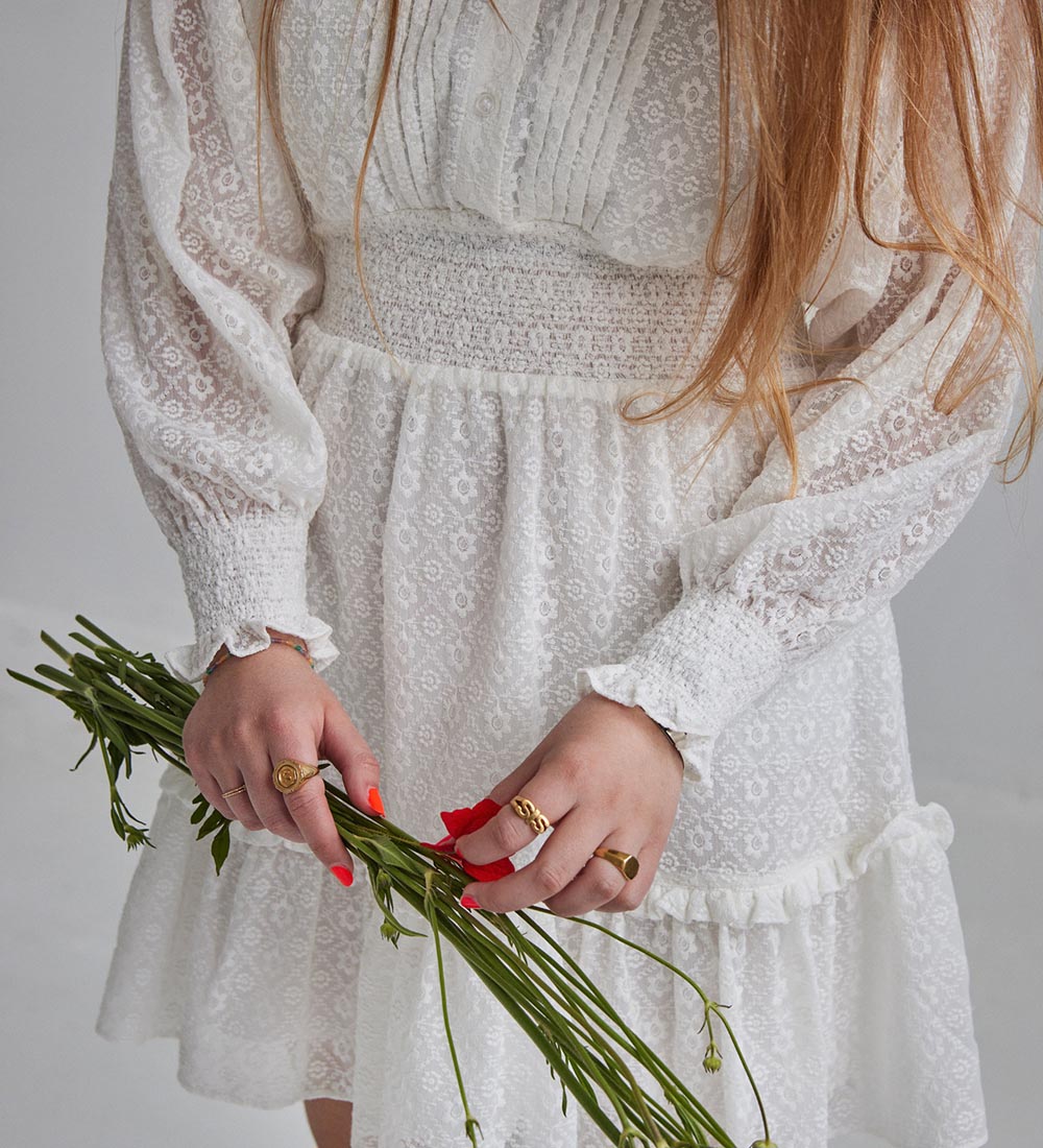 Designers Remix Dress - Rose - Cream