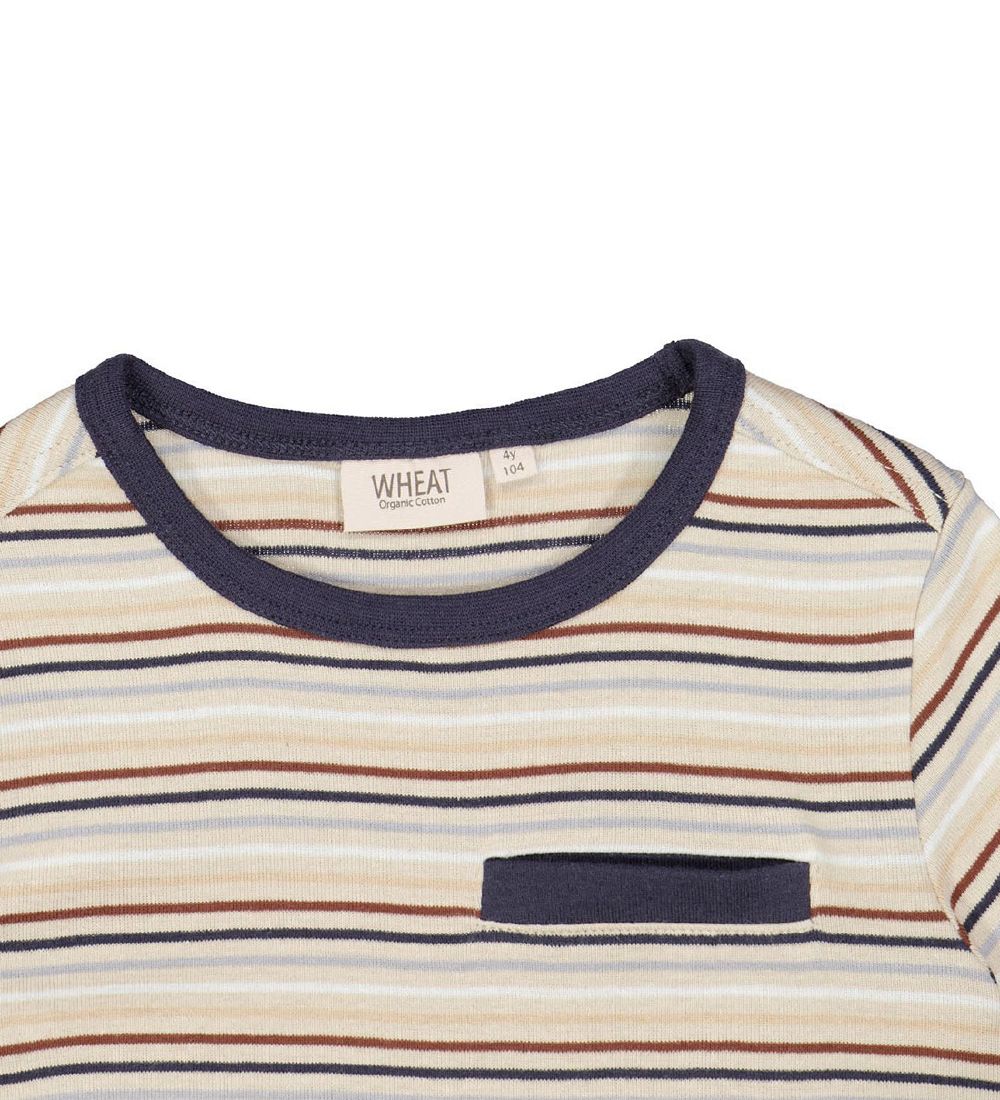 Wheat T-shirt - Bosses - Multi Stripe