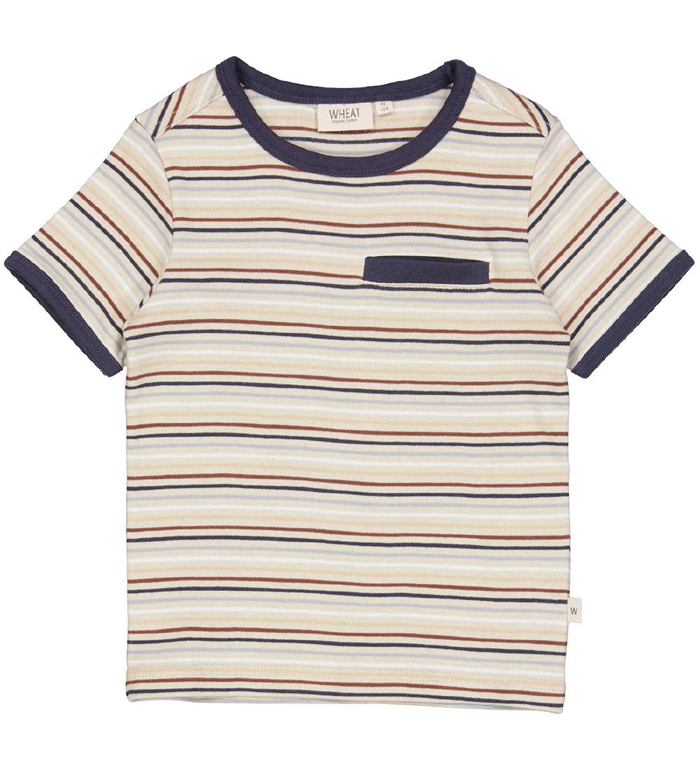 Wheat T-shirt - Bosses - Multi Stripe