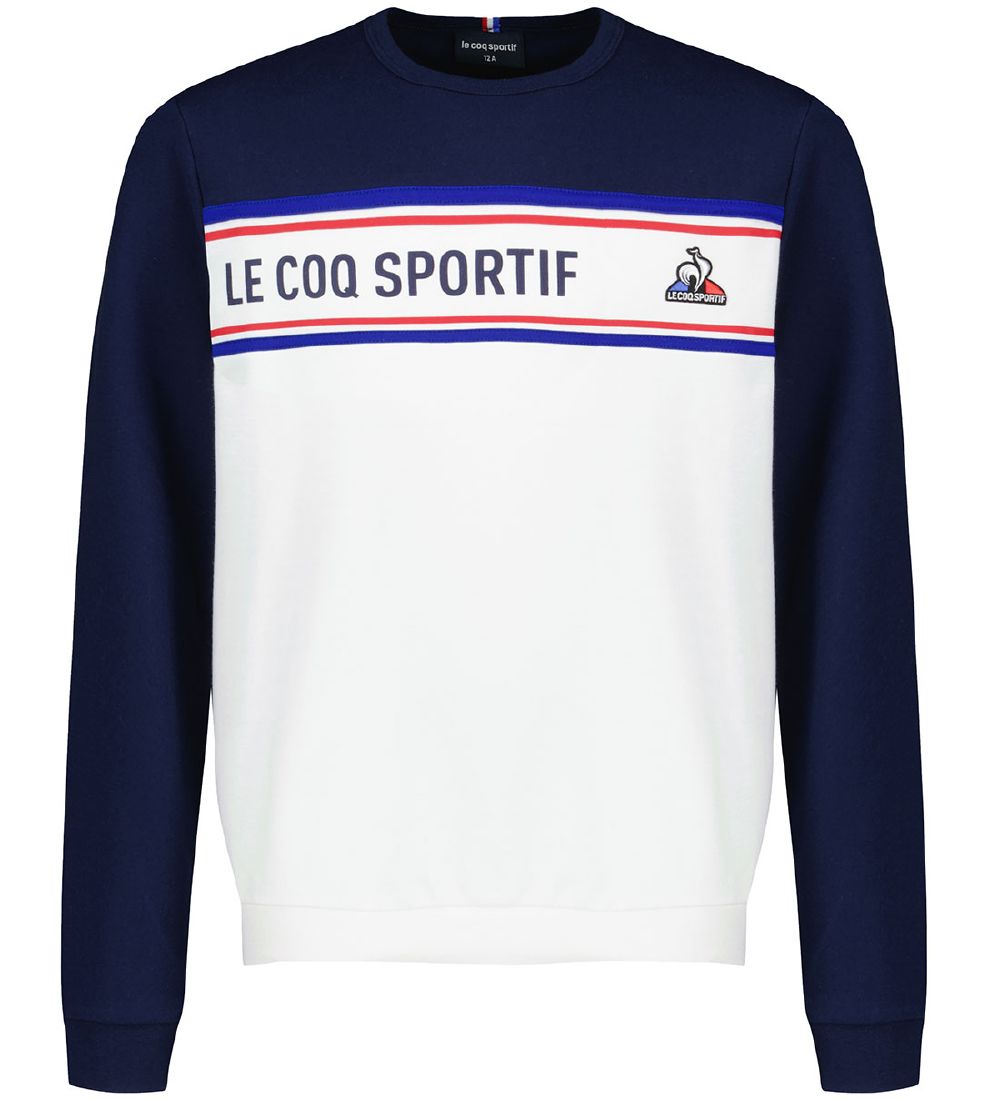 Le Coq Sportif Sweatshirt - TRI Crew Sweat - White