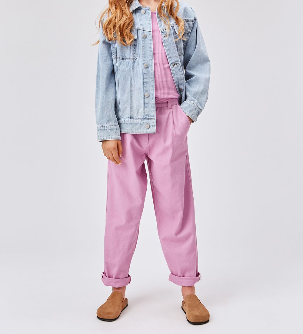 Molo Trousers - Anika - Wild Orchid