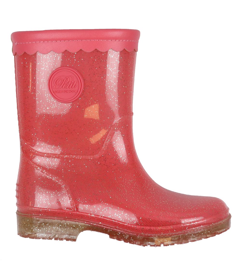 Petit Town Sofie Schnoor Rubber Boots - Coral Pink