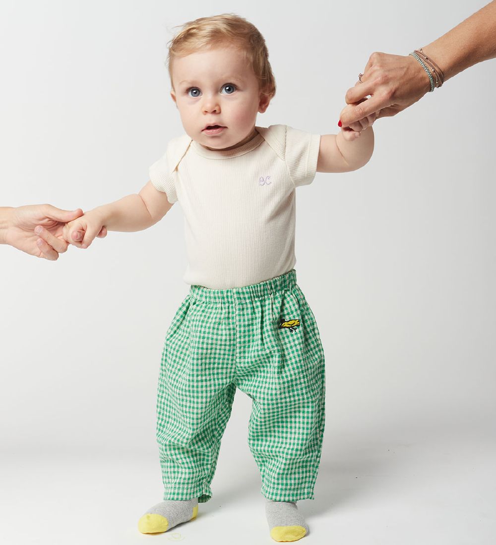 Bobo Choses Bodys k/ä - 2er-Pack - Sea Flower - Weiß/Lila