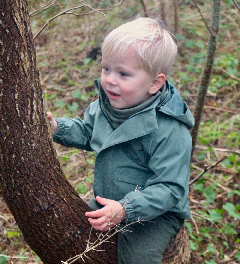 byLindgren Rain Jacket - PE - Little Alvin - Cedar Green