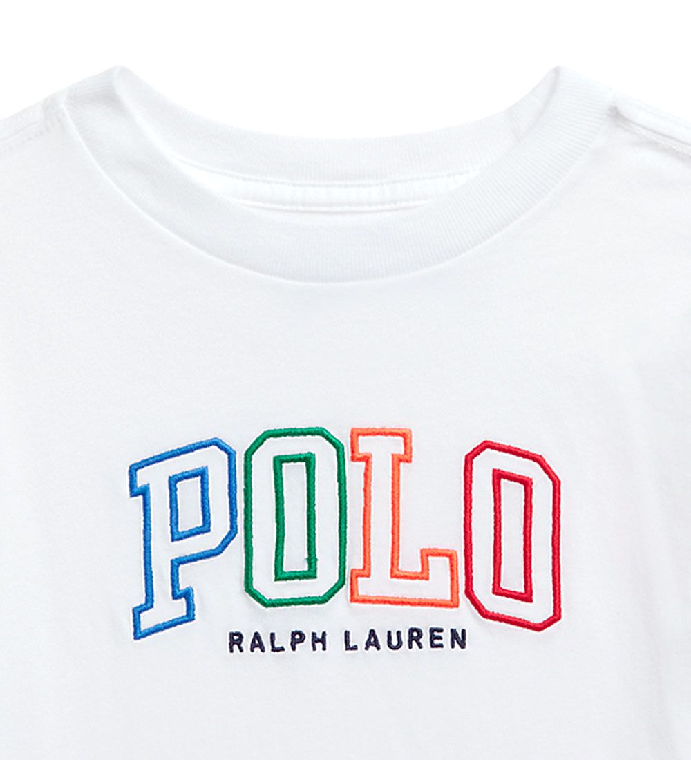 Polo Ralph Lauren T-shirt - Classic I - White w. Polo