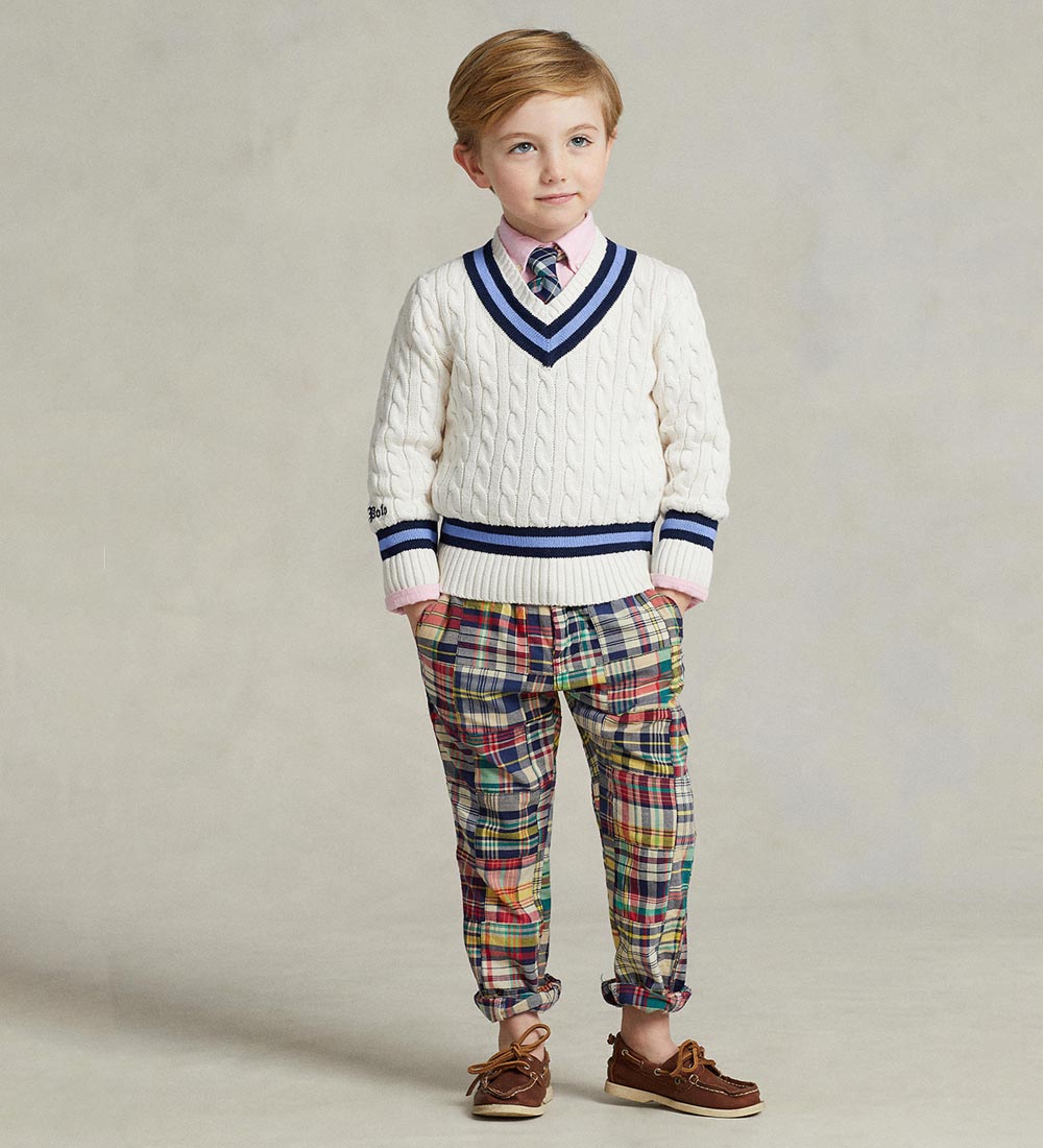 Polo Ralph Lauren Sweater - Knitted - Watch Hill - Cream/Navy