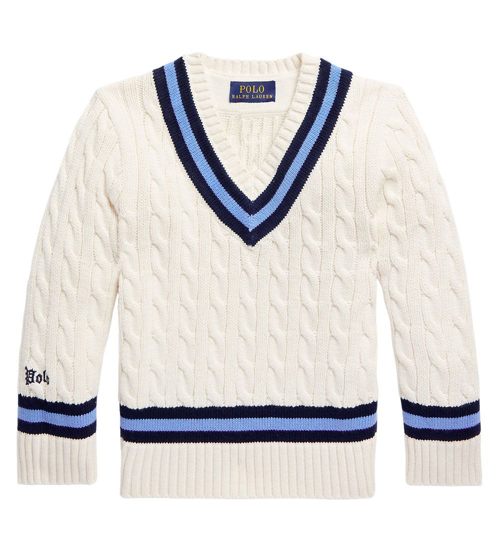 Polo Ralph Lauren Sweater - Knitted - Watch Hill - Cream/Navy