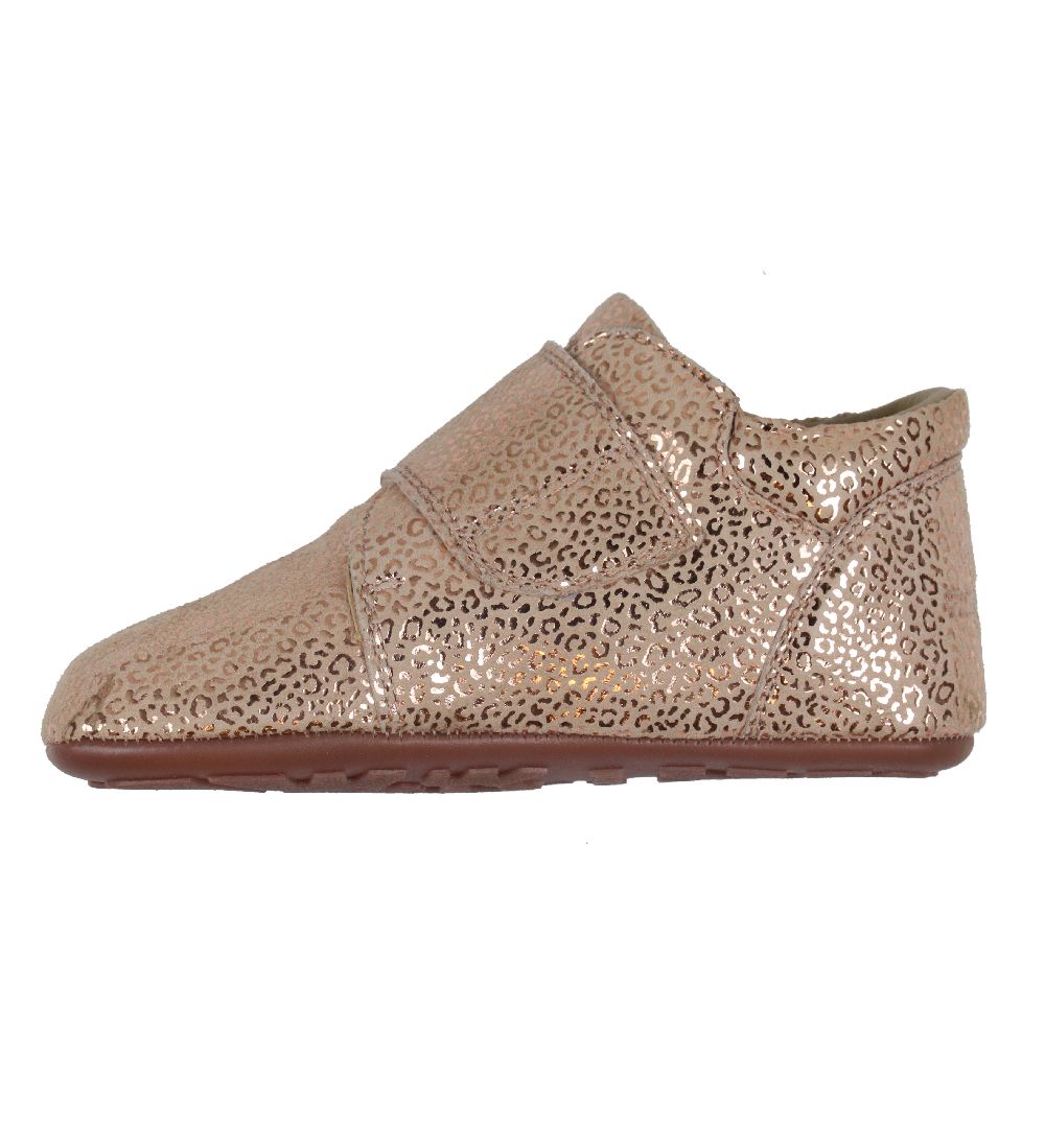 Bundgaard Leder-Krabbelschuhe - Tannu - Rose Cloud