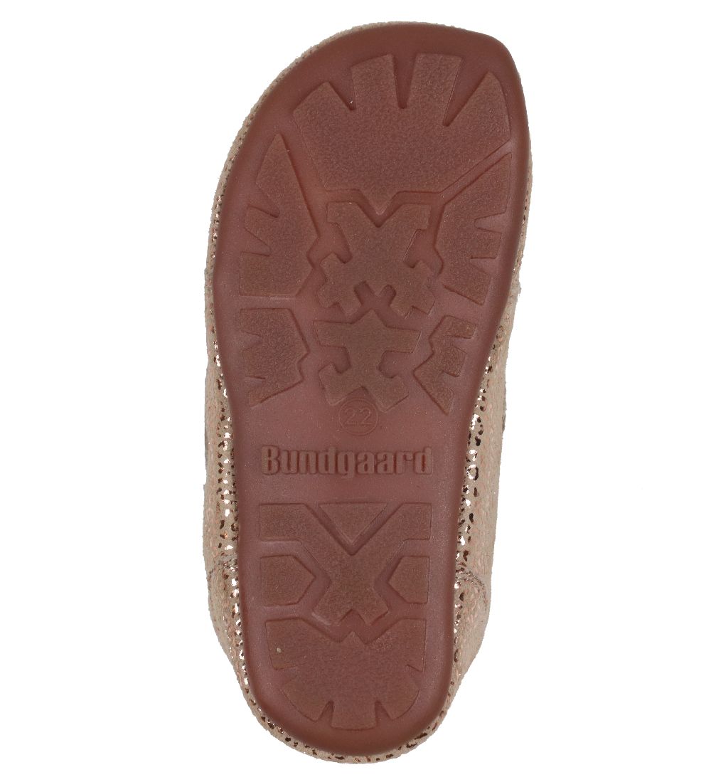 Bundgaard Leder-Krabbelschuhe - Tannu - Rose Cloud