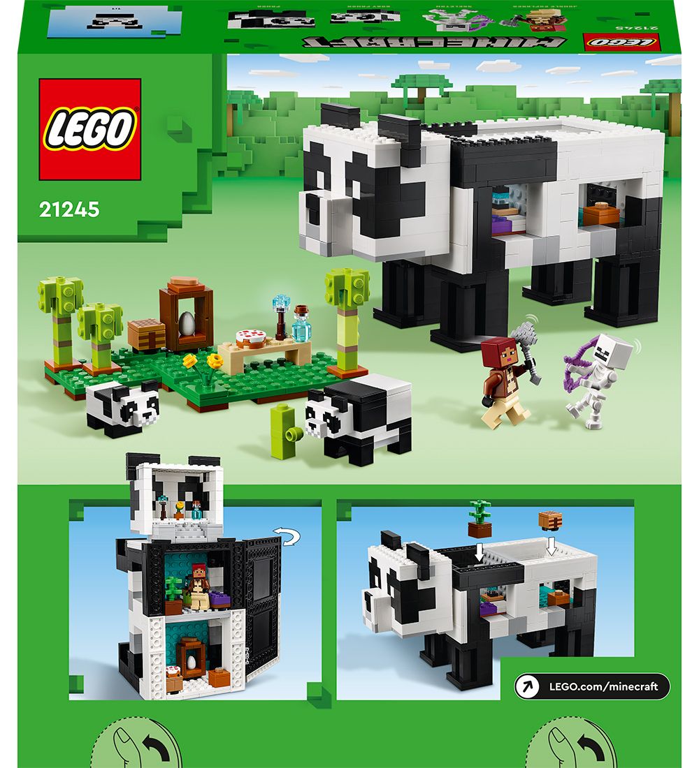 LEGO® Minecraft - The Panda Haven 21245 - 553 Parts