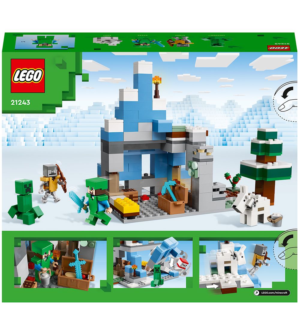 LEGO® Minecraft - The Frozen Peaks 21243 - 304 Parts