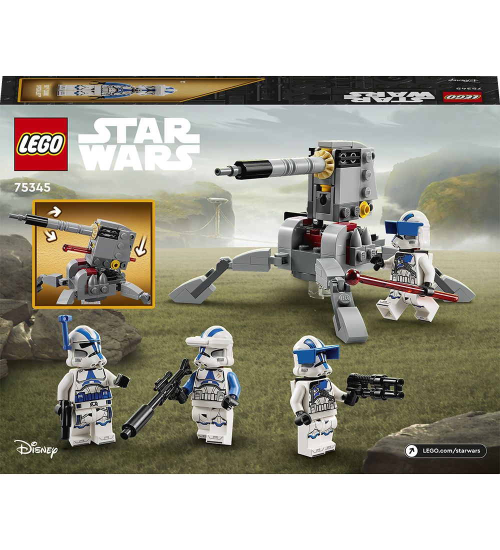 LEGO® Star Wars - 501st Clone Troopers Battle Pack 75345 - 119 P