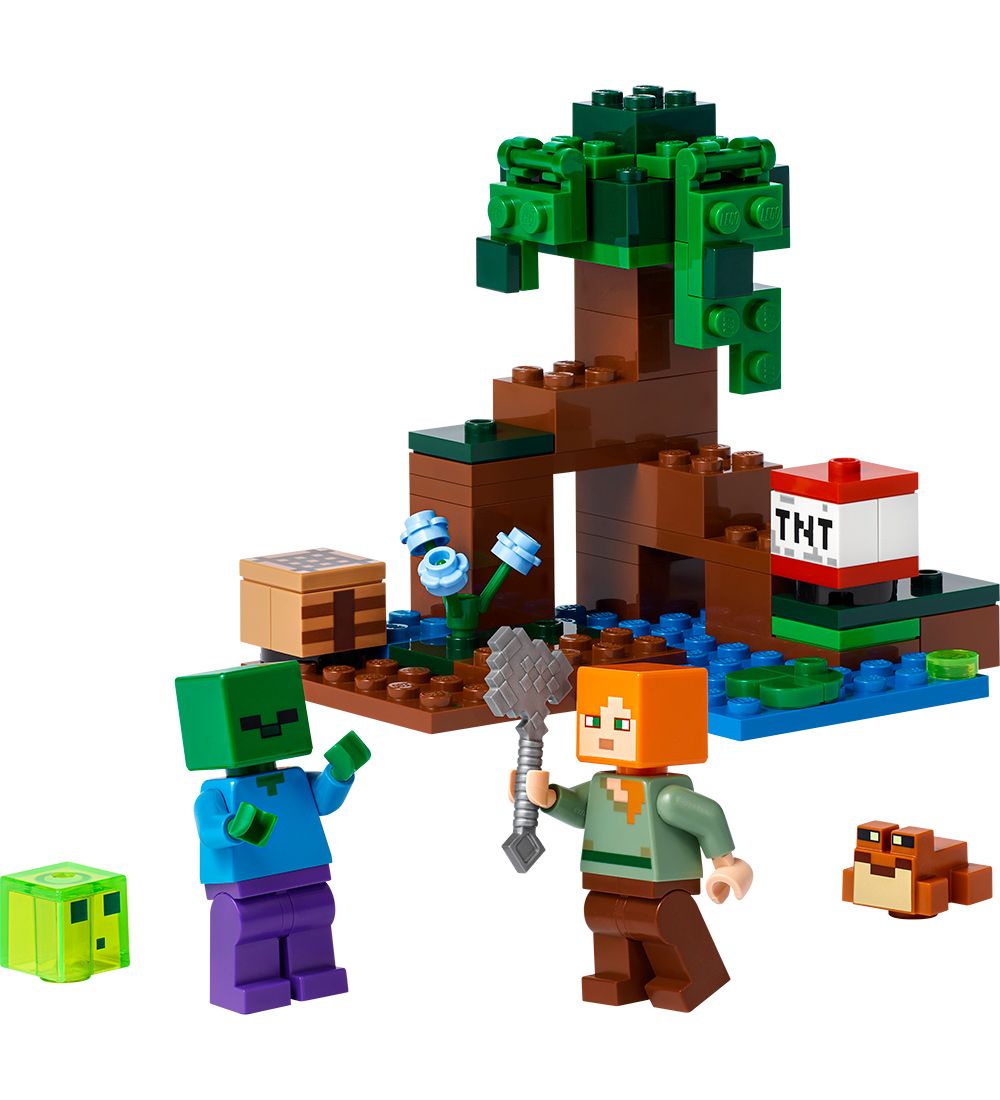 LEGO® Minecraft - The Swamp Adventure 21240 - 65 Parts