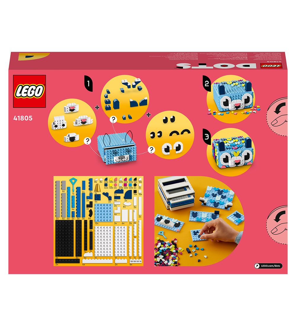 LEGO® DOTS - Creative Animal Drawer 41805 - 643 Parts