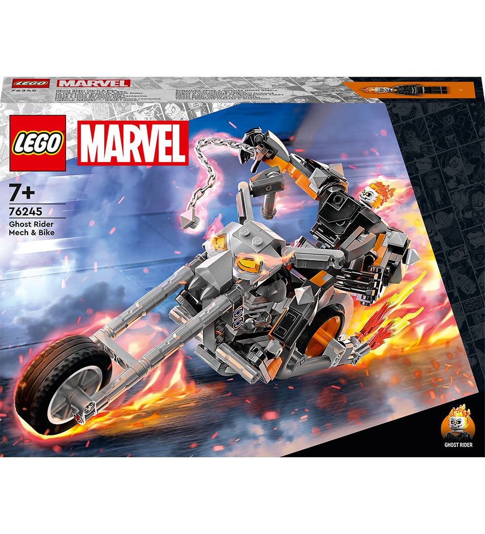 LEGO® Marvel - Ghost Rider Mech & Bike 76245 - 264 Parts