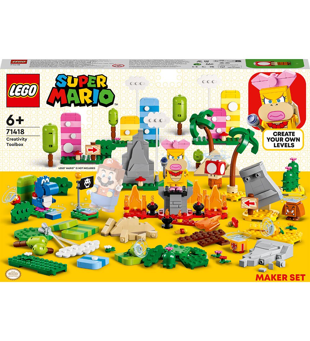 LEGO® Super Mario - Creativity Toolbox Maker Set 71418 - 588 Par