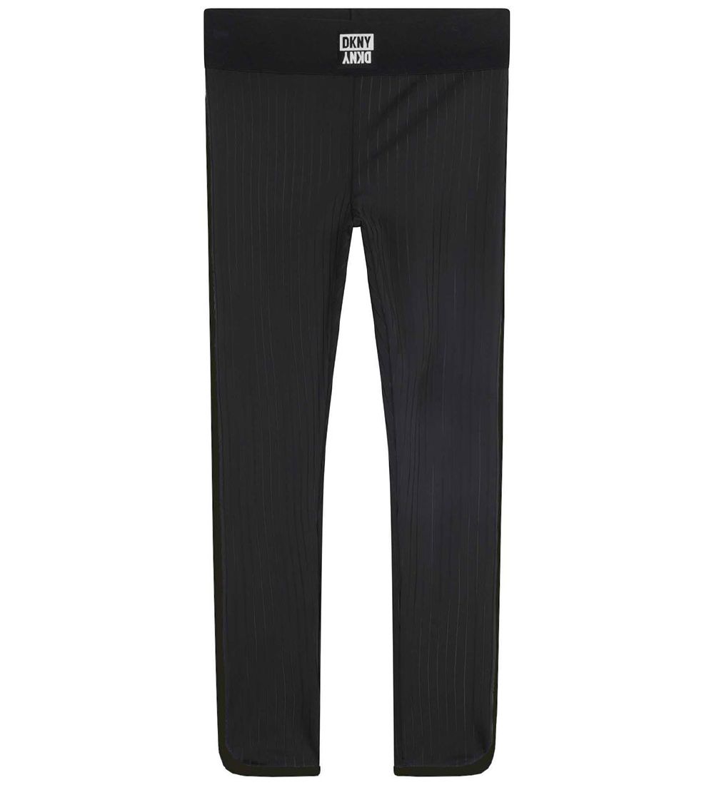 DKNY Leggings - Black w. Stripes