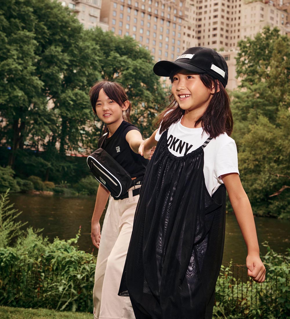 DKNY Kappe - Schwarz m. Weiß