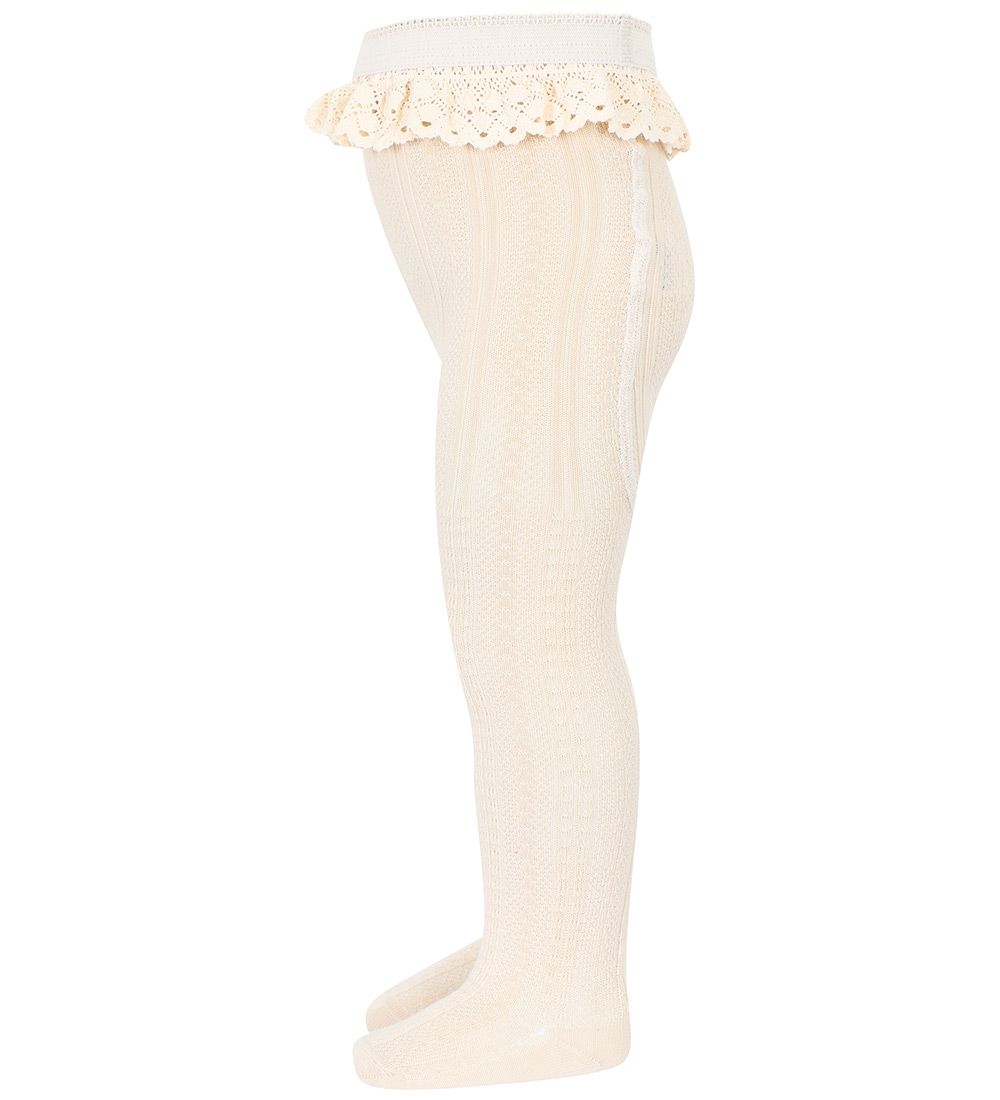 MP Tights w. Blonde - Ruby - Ecru
