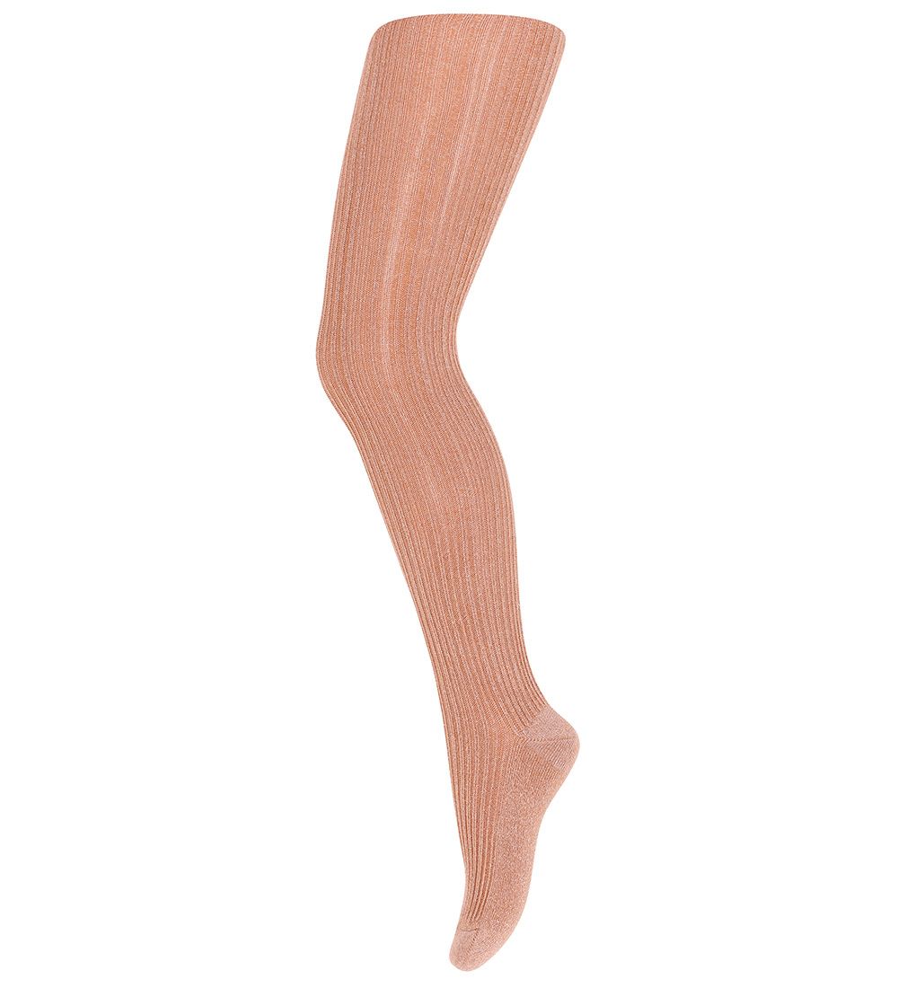 MP Strumpbyxor - Bambu - Celosia - Tawny Brown m. Glitter