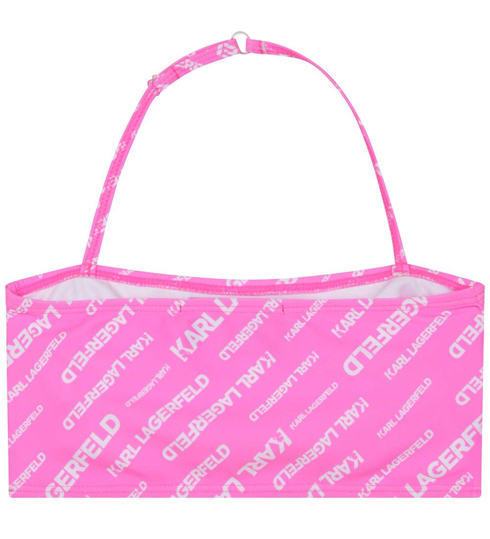 Karl Lagerfeld Bikini - Pink w. White